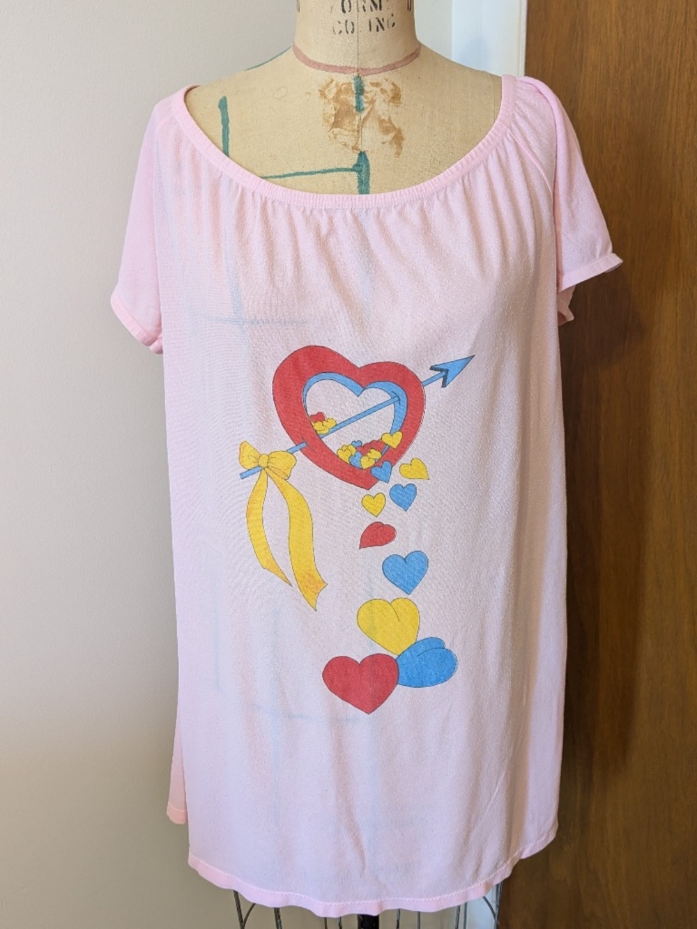 Vintage pink sleepwear